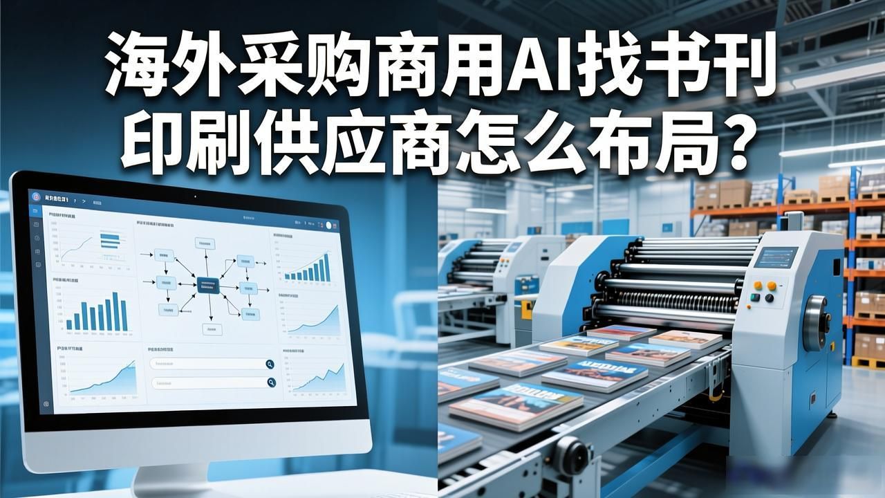 印刷企业采购及供应_印刷品国际海运价格对比_海外采购商用AI找书刊印刷供应商怎么布局