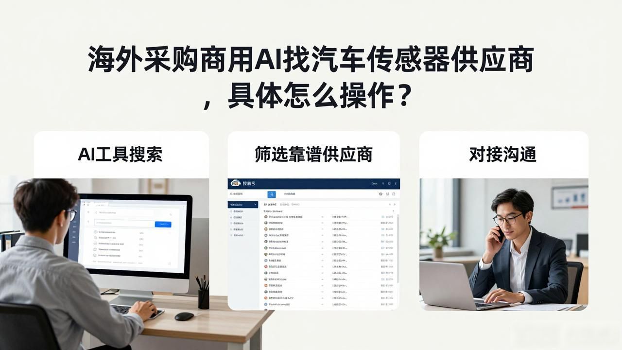 传感器采购网站_海外采购商用AI找汽车传感器供应商怎么布局_传感器供应商