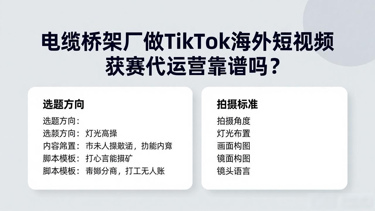 电缆桥架资讯_生产电缆桥架设备_电缆桥架厂TikTok海外短视频获客代运营