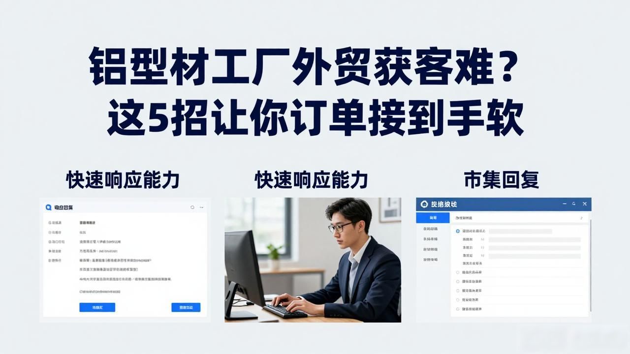 铝型材外贸销售_铝型材外贸出口好做吗_铝型材工厂外贸获客