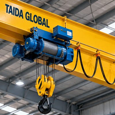10 t × 22.5 m Overhead Crane Girder Tunggal