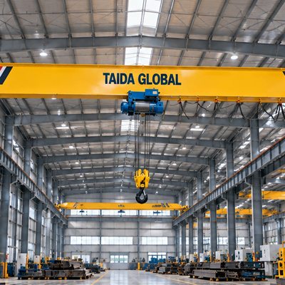 10 t × 22.5 m Overhead Crane Girder Tunggal