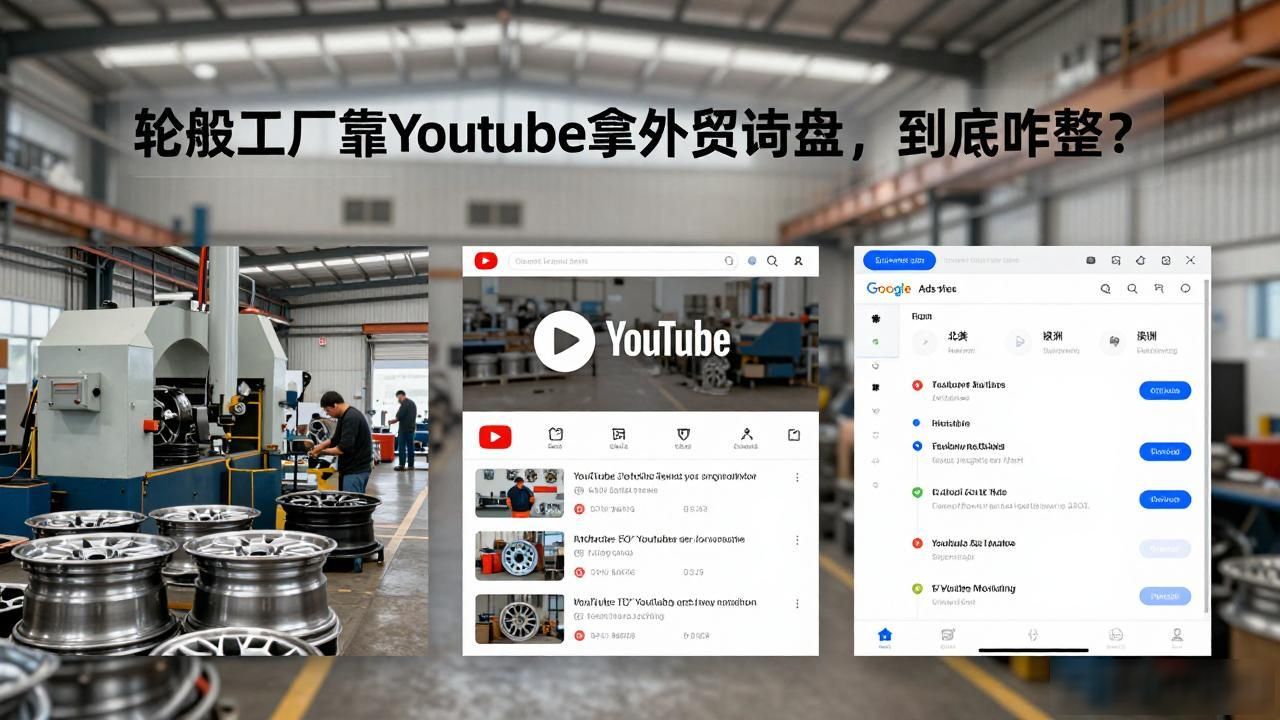 轮毂货源_轮毂工厂YouTube频道怎么做B2B询盘_轮毂外贸怎么样