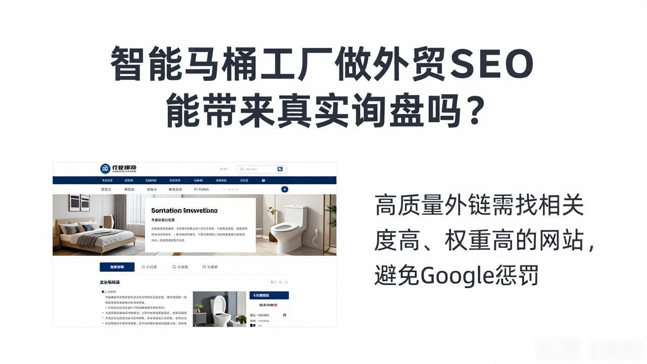 最有名马桶代工厂_专业生产马桶的厂家_智能马桶工厂外贸SEO获客