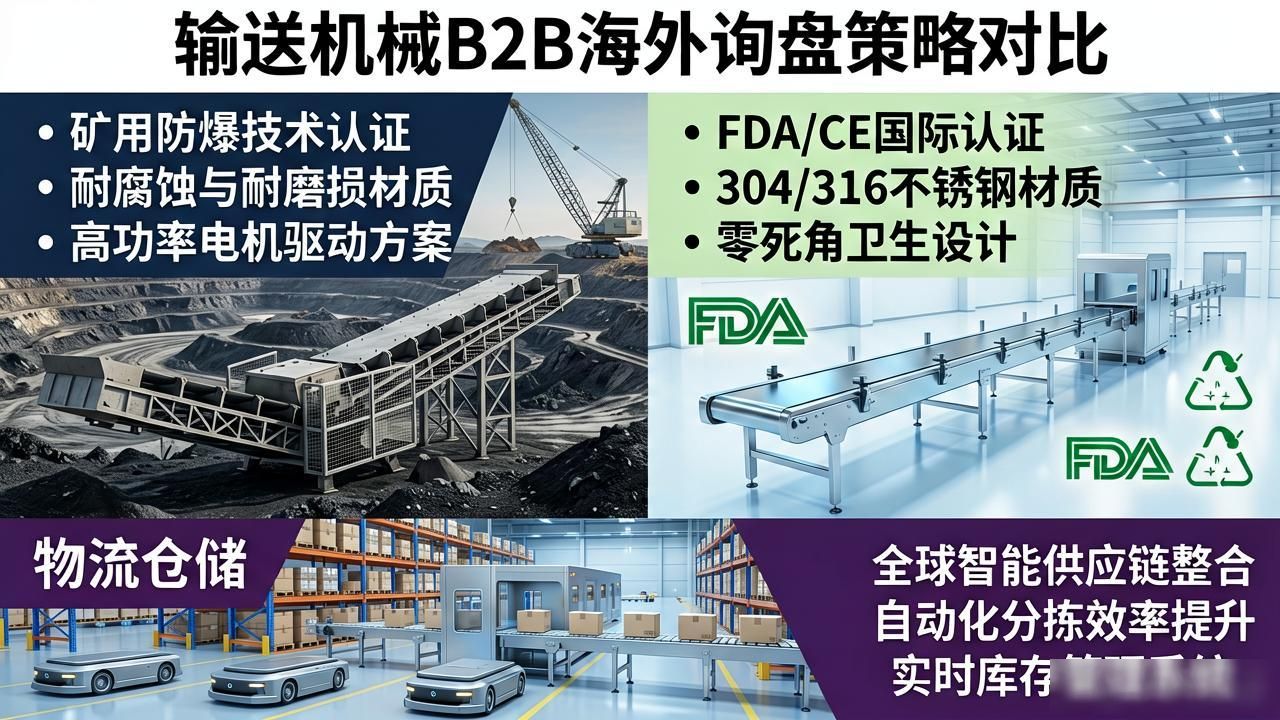 外贸术语询盘_输送机械B2B海外询盘_国外询盘平台