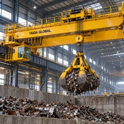 16 t × 22 m Grab Bucket overhead crane