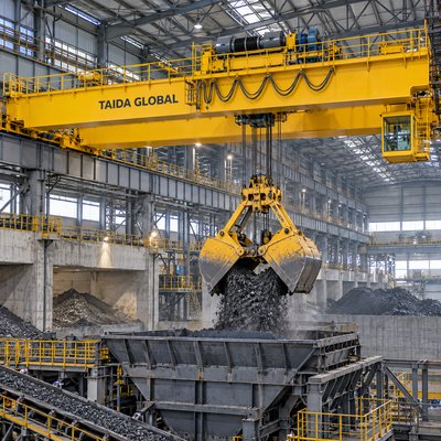 16 t × 22 m Grab Bucket overhead crane