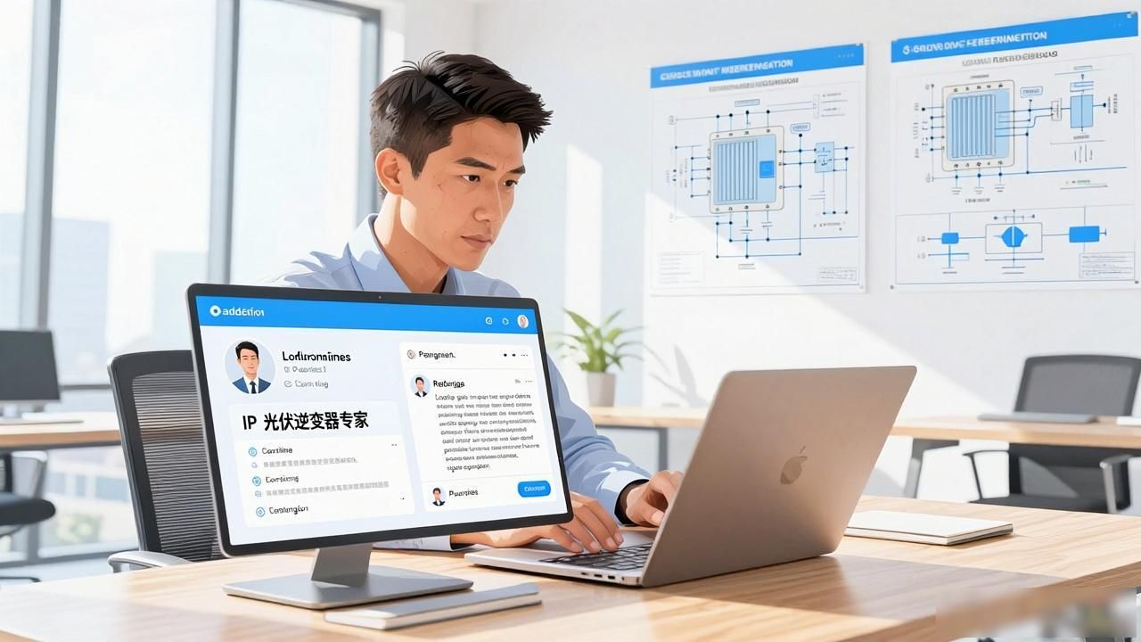 光伏逆变器工厂外贸获客_光伏逆变器销售好做吗_光伏发电逆变器厂家