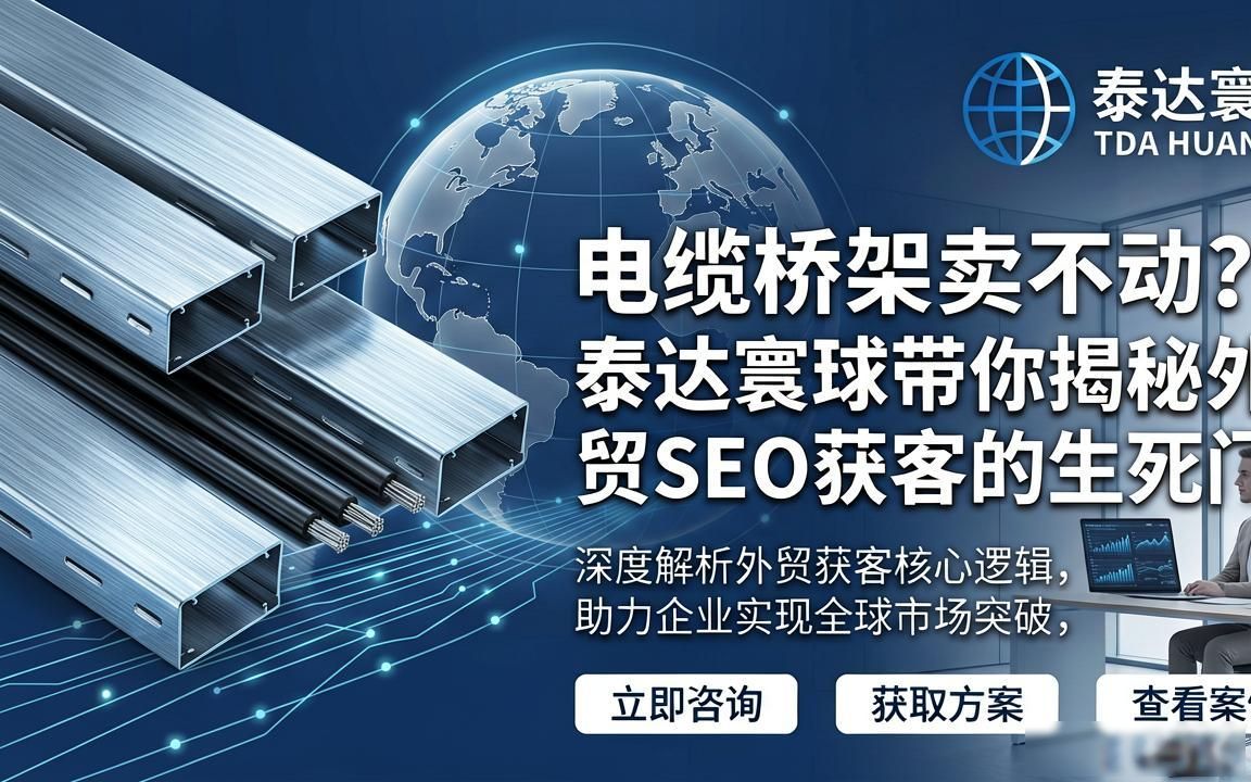 电缆桥架工厂外贸SEO获客