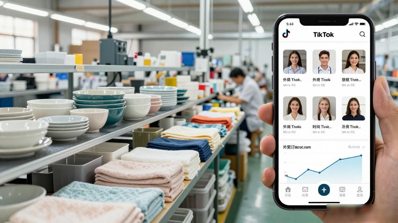 家居日用品厂TikTok内容矩阵怎么做外贸_外贸家居用品批发源头_家居外贸出口
