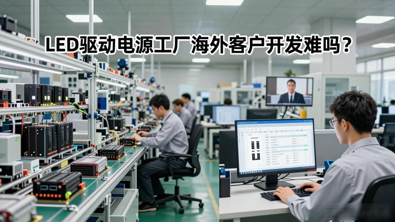 深圳led驱动电源_LED驱动电源工厂海外客户开发_8脚直插led灯驱动电源芯片