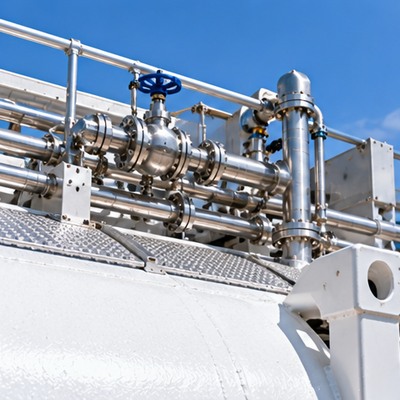 20-ft Vacuum-Insulated ISO Tank Container for Liquid Oxygen