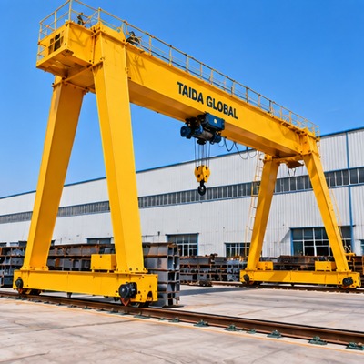 10 t × 18 m Gantry Crane Girder Tunggal