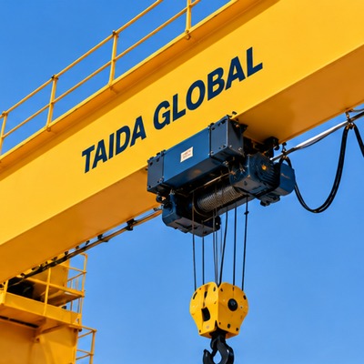 10 t × 18 m Gantry Crane Girder Tunggal