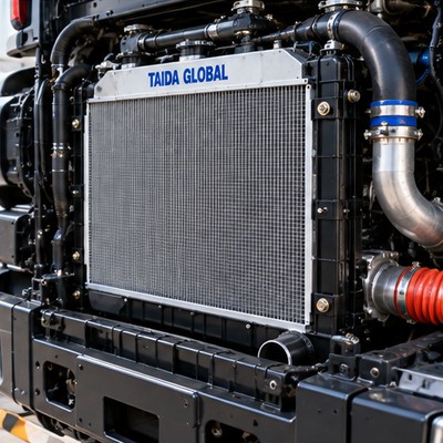 Heavy-Duty Engine Radiator for Heavy-Duty Trucks