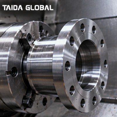 两轴斜床身数控车床｜法兰套筒及轴套｜按工艺参数选型｜TAIDA GLOBAL数控机床采购