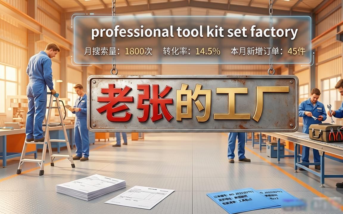 工业工具套装工厂外贸SEO获客