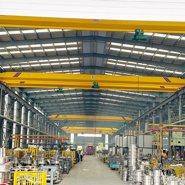 汽车零部件工厂3吨13.5米单梁桥式起重机