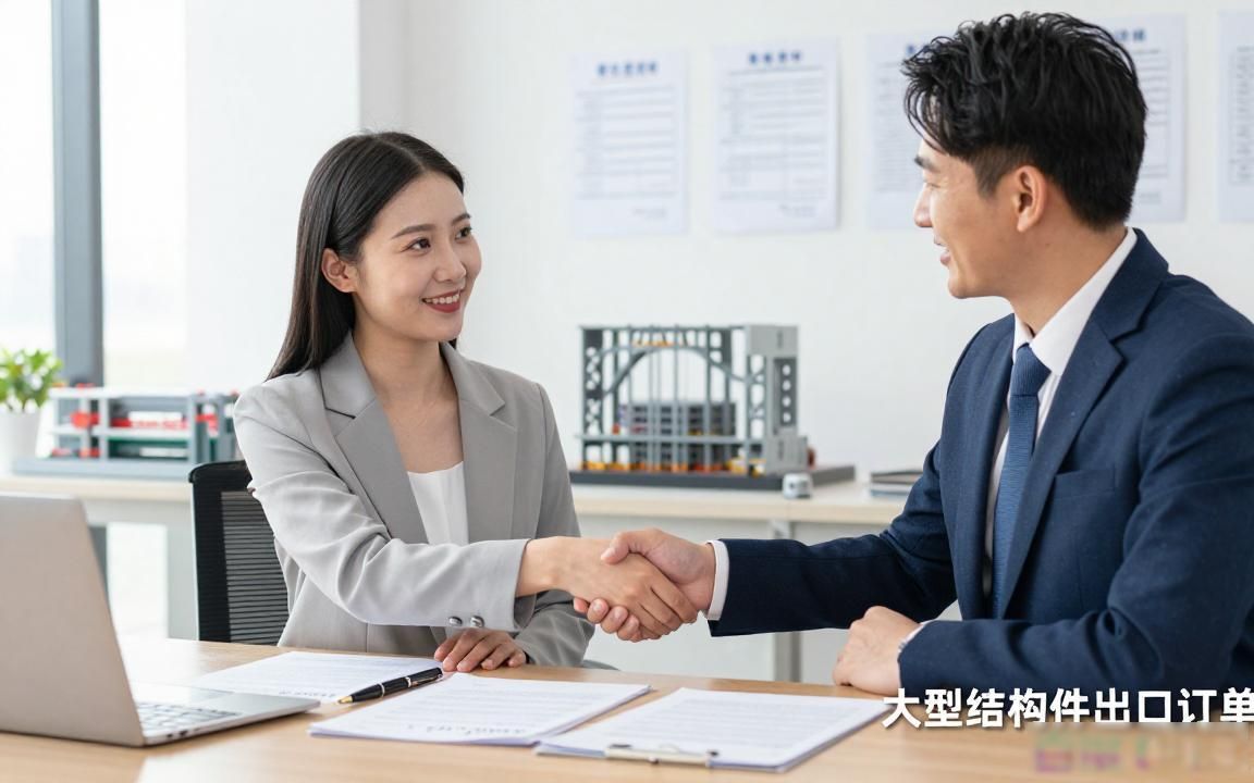 大型结构件出口订单开发