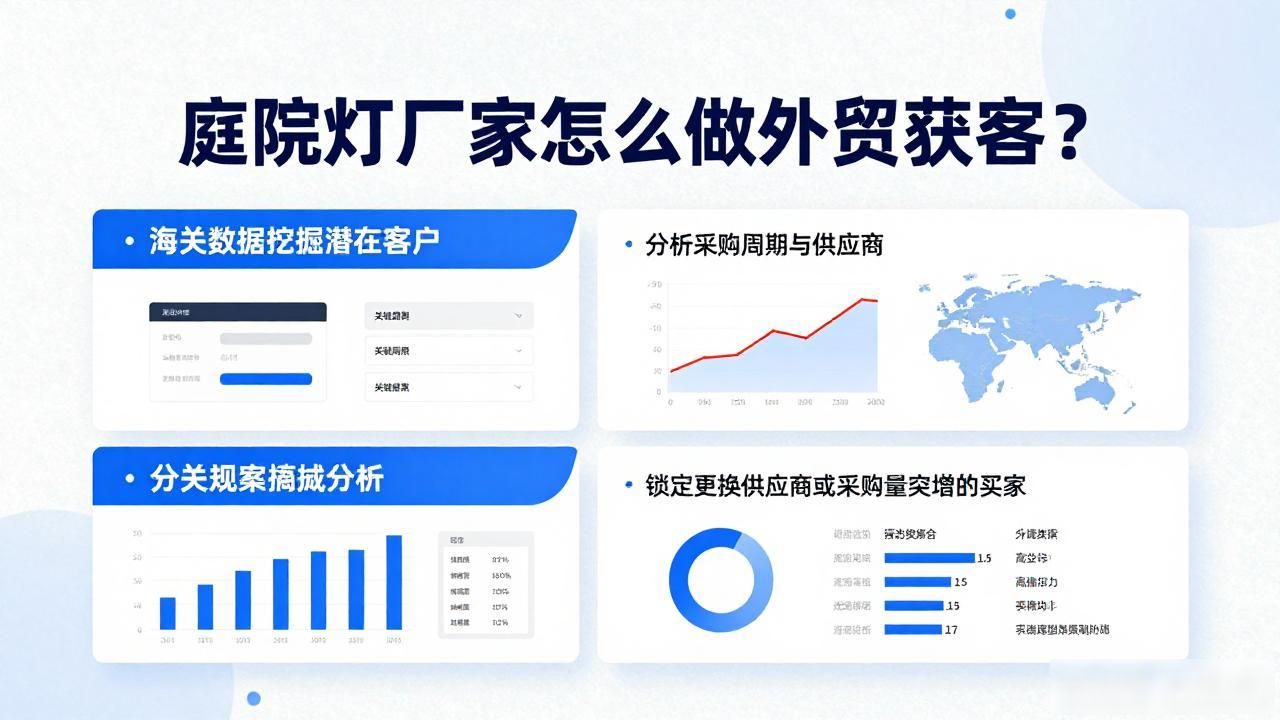 庭院灯灯具生产厂家_庭院灯生产厂家外贸客户开发_灯具外贸开发信