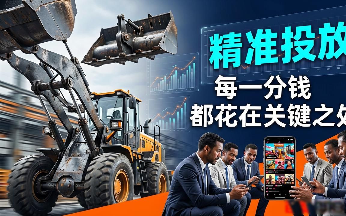 装载机工厂TikTok怎么开发海外客户