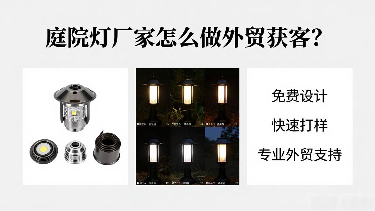 庭院灯生产厂家外贸客户开发_庭院灯灯具生产厂家_灯具外贸开发信