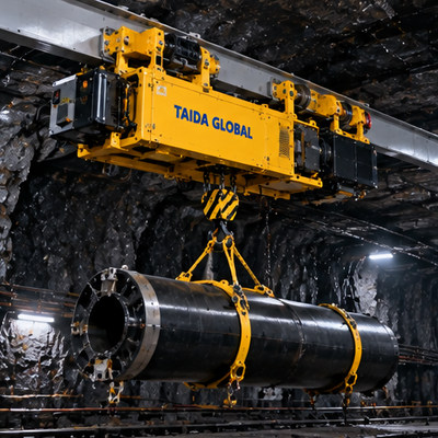 Battery Powered Monorail Hoist