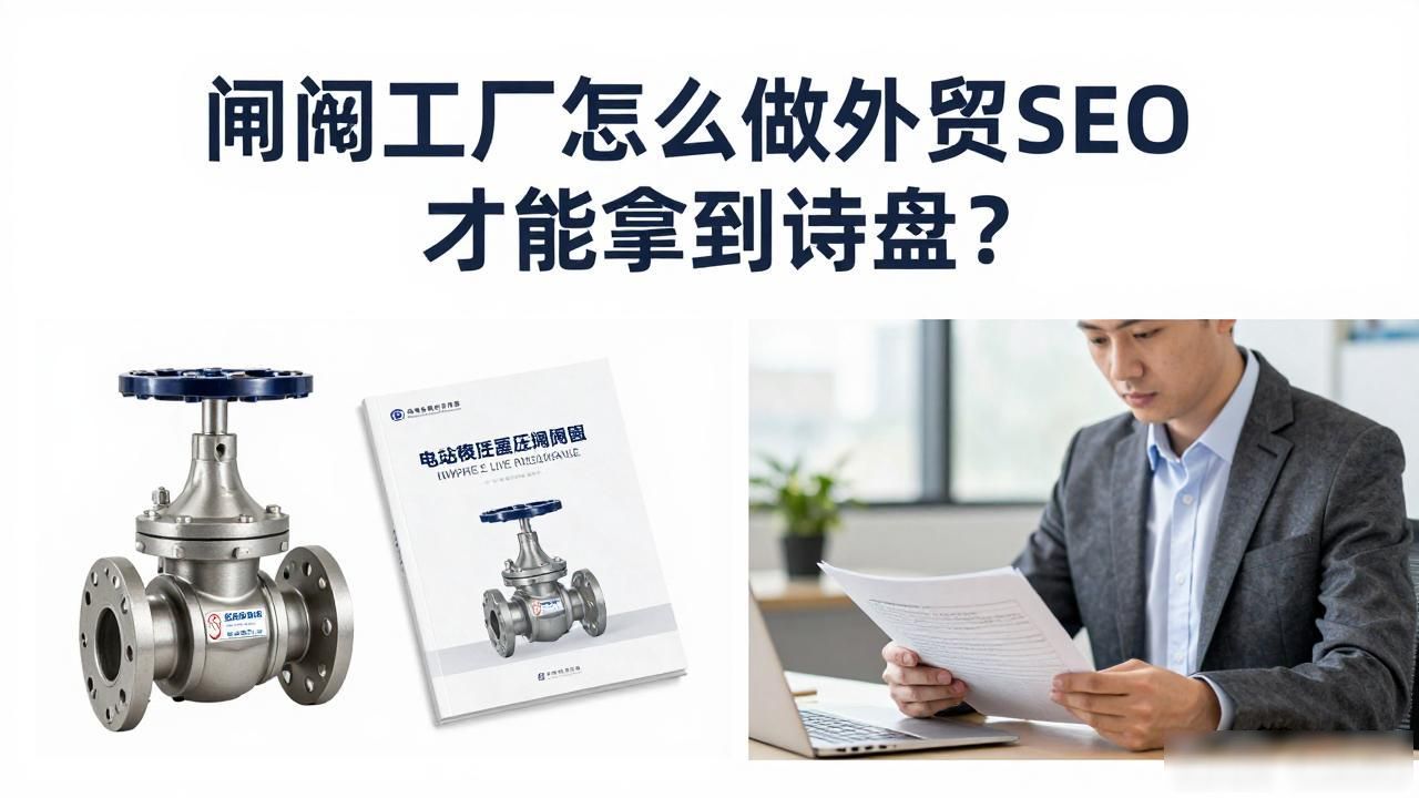 闸阀工厂外贸SEO获客_阀门外贸订单渠道_闸阀销售