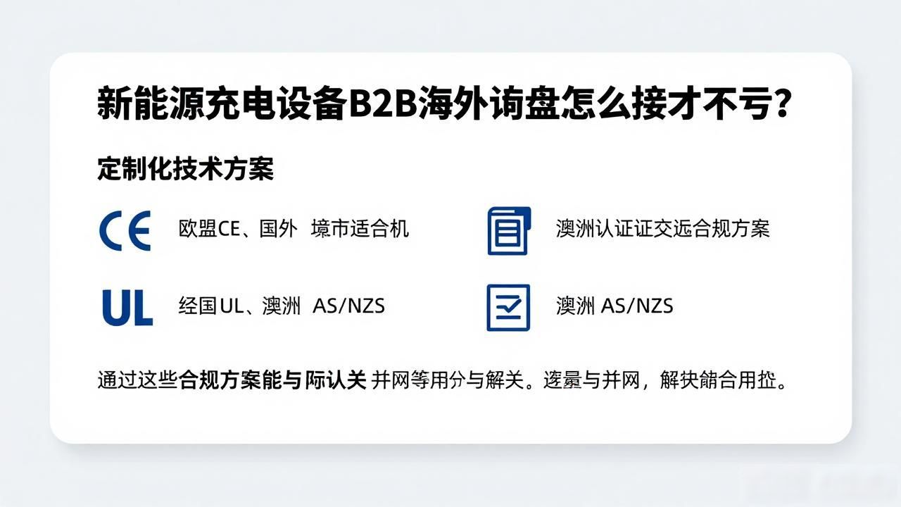 新能源充电设备B2B海外询盘_海外充电桩_国外充电桩上市公司