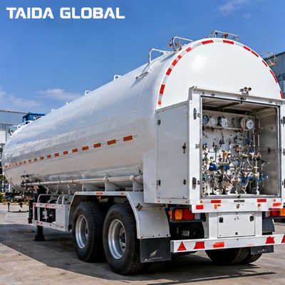 20m³液氮短轴距配送半挂车
