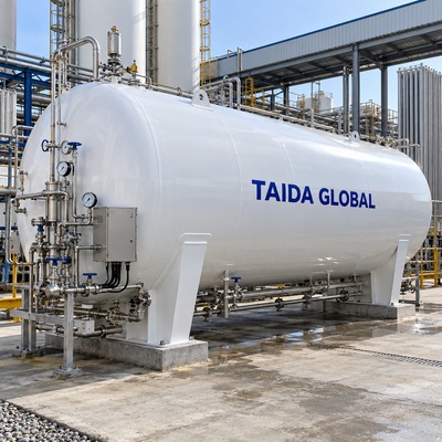 20m³液氧卧式真空绝热储罐