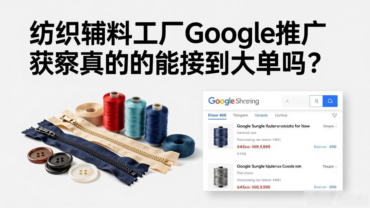纺织辅料工厂Google推广获客_纺织品辅材行业_纺织品辅料
