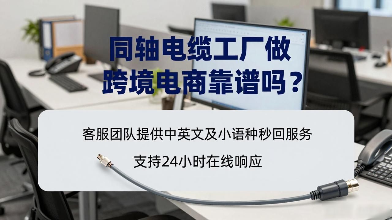 同轴电缆工厂跨境电商怎么做_进口同轴电缆_同轴电缆前景