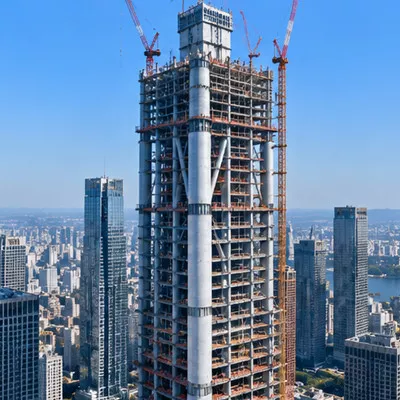 钢管混凝土巨柱高层建筑｜较大轴力构件的复合高层建筑｜工程询价/制造检验｜TAIDA GLOBAL钢结构采购
