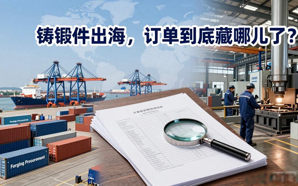 大型铸锻件出口订单怎么找