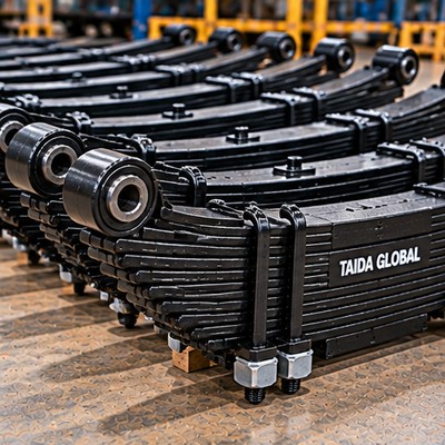 Rear Multi-Leaf Spring Pack for Heavy-Duty Trucks
