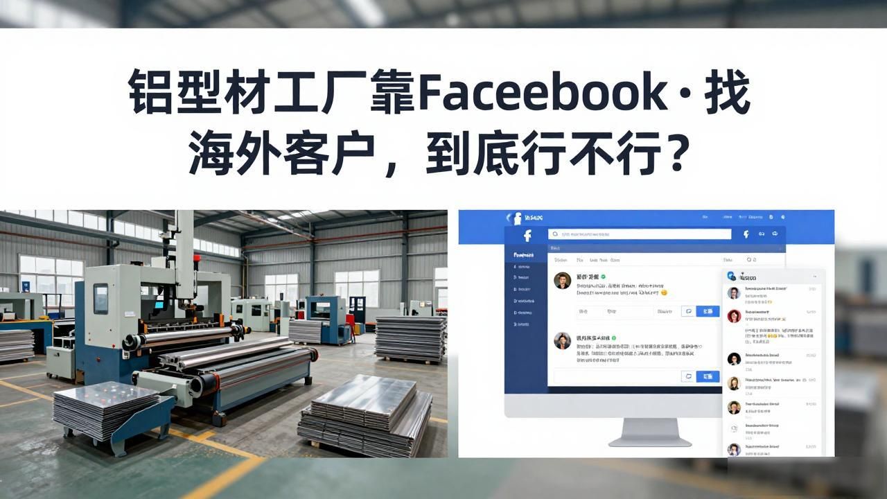 铝型材出口市场怎么样_铝型材外贸好做吗_铝型材工厂Facebook怎么开发海外客户
