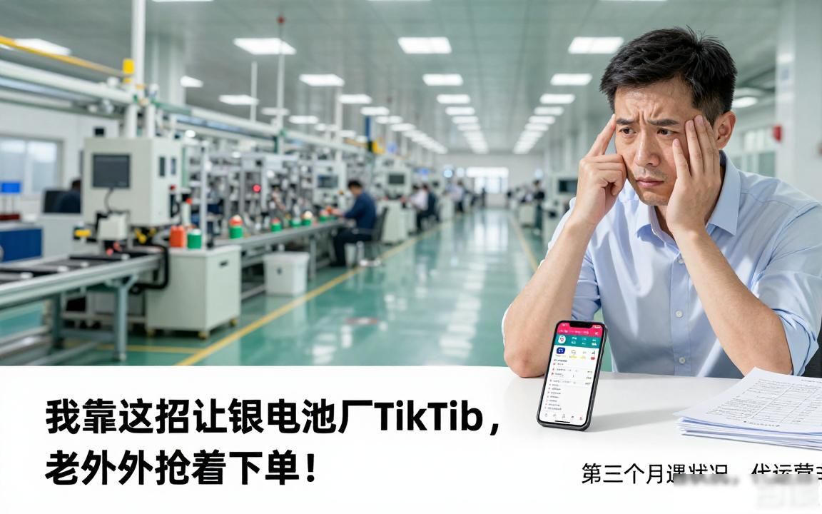 锂电池工厂TikTok海外短视频获客代运营