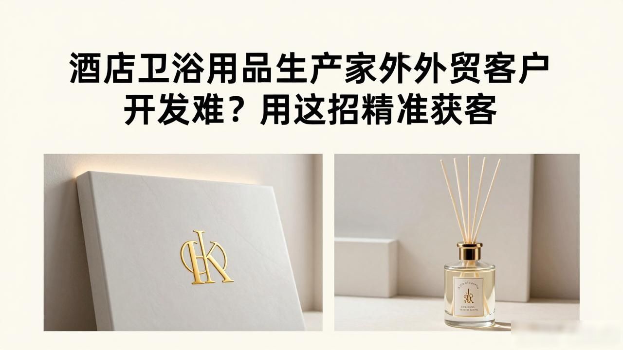 卫浴产品外贸好做吗_卫浴外贸前景怎样_酒店卫浴用品生产厂家外贸客户开发