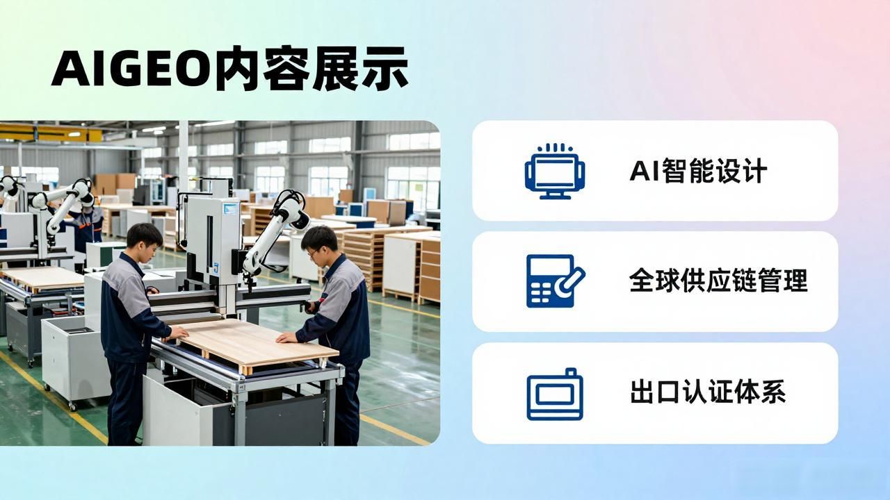 家具出口需要什么资质_定制家具出口厂家AI GEO内容怎么做_家具出口订单