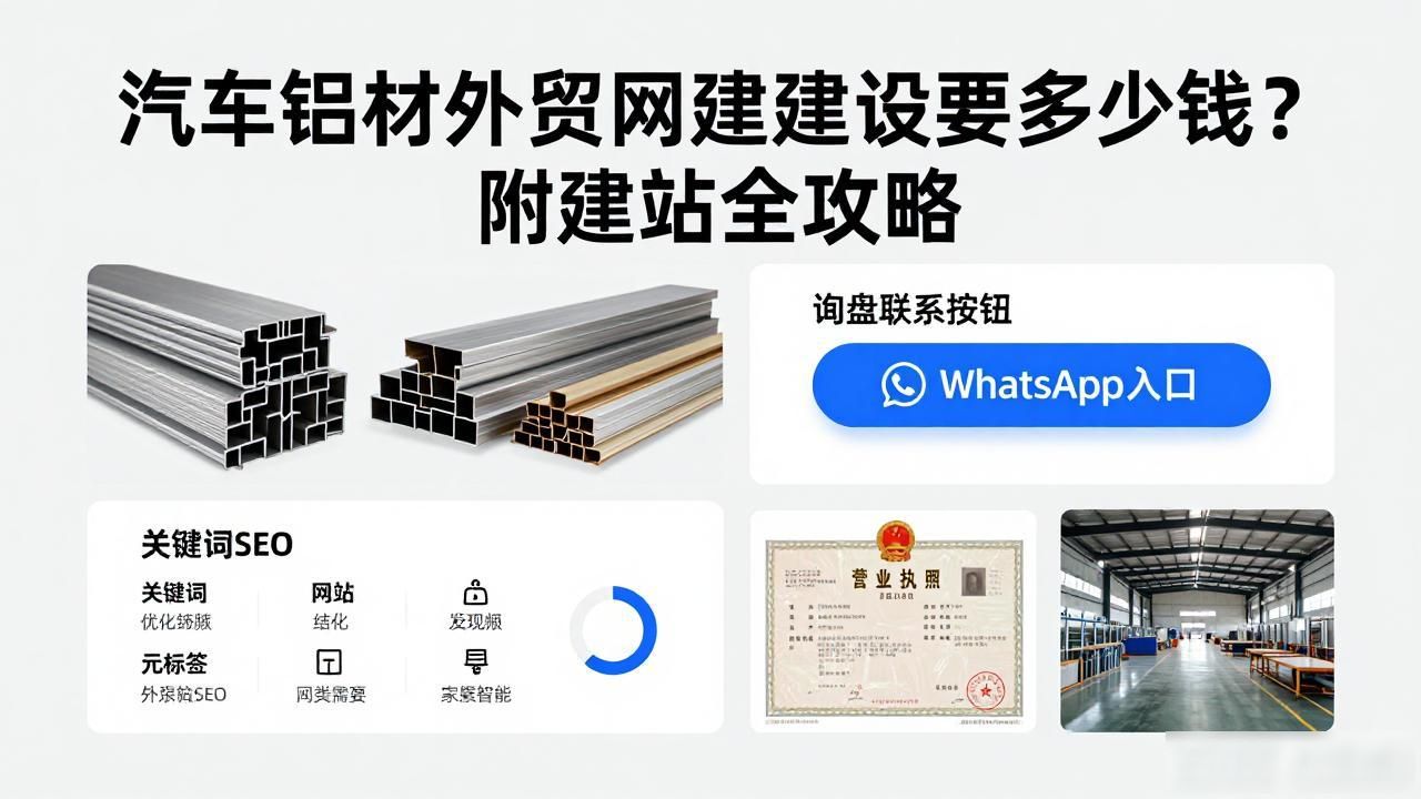 铝型材外贸销售招聘_铝材外贸怎么样_汽车铝材外贸网站建设