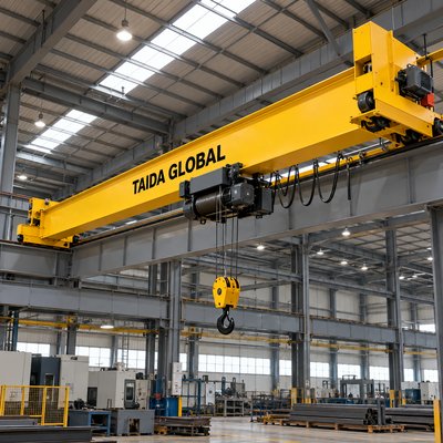 3 t × 13.5 m Overhead Crane Girder Tunggal