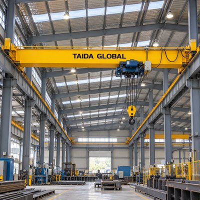 3 t × 13.5 m Overhead Crane Girder Tunggal