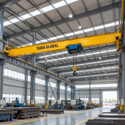 3 t × 13.5 m Overhead Crane Girder Tunggal