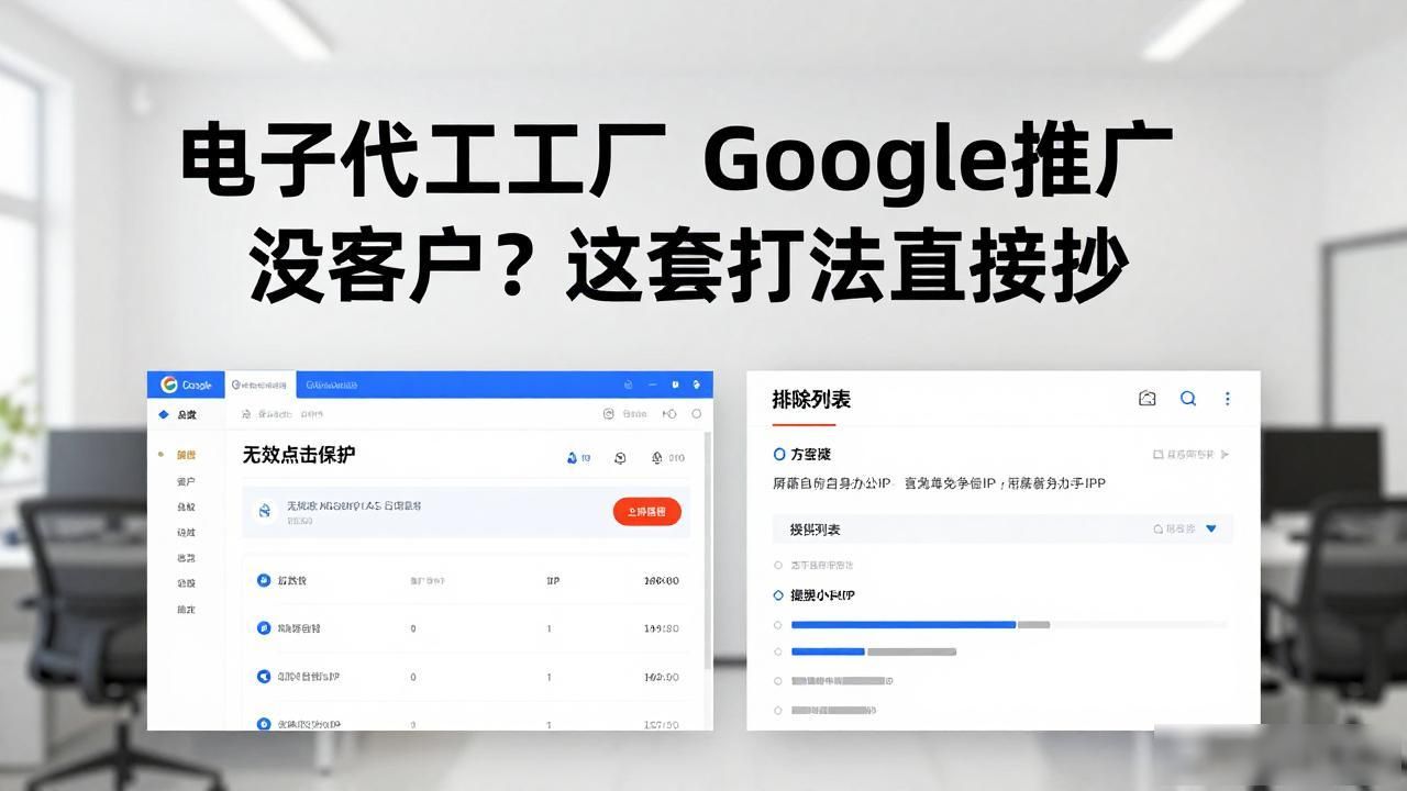 电子代工工厂Google推广获客_电子代工厂订单_电子代工行业