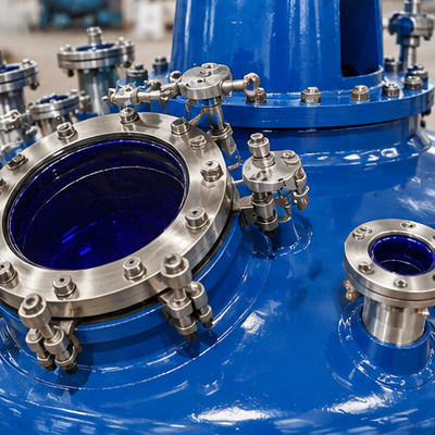 3 m³ Glass-Lined Chemical Reactor