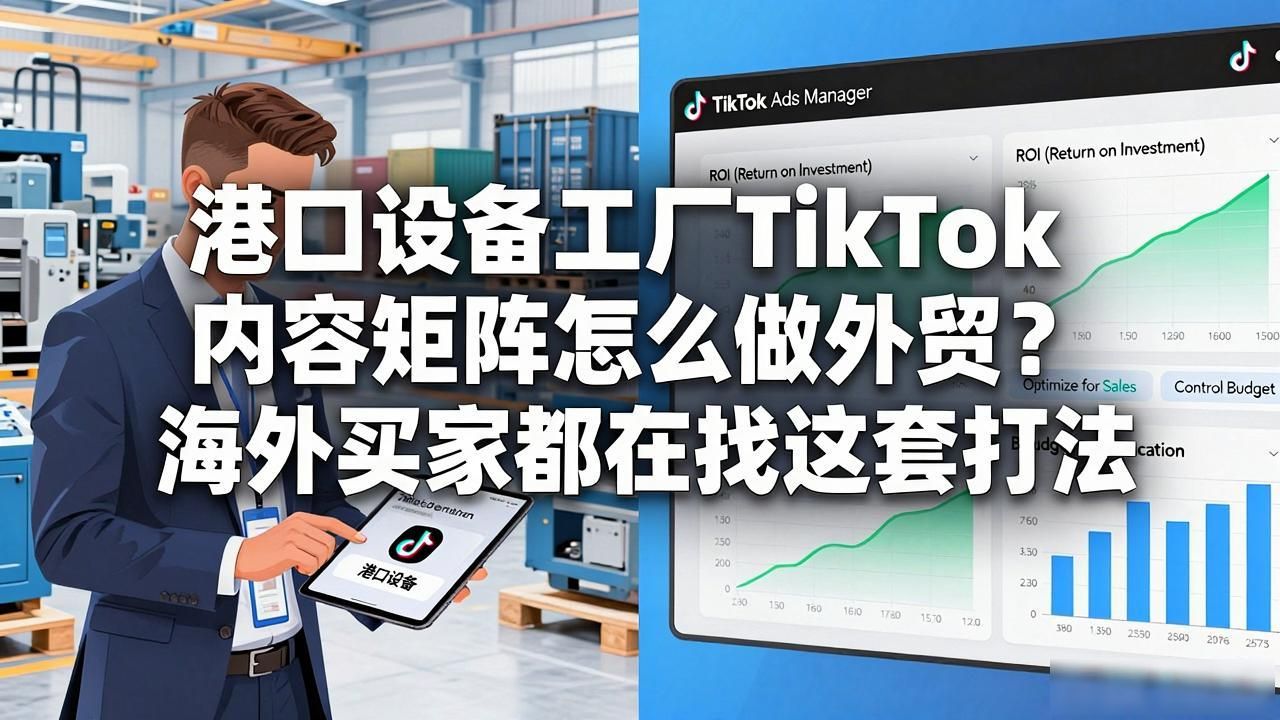 外贸港口单词大全_外贸内裤工厂_港口设备工厂TikTok内容矩阵怎么做外贸