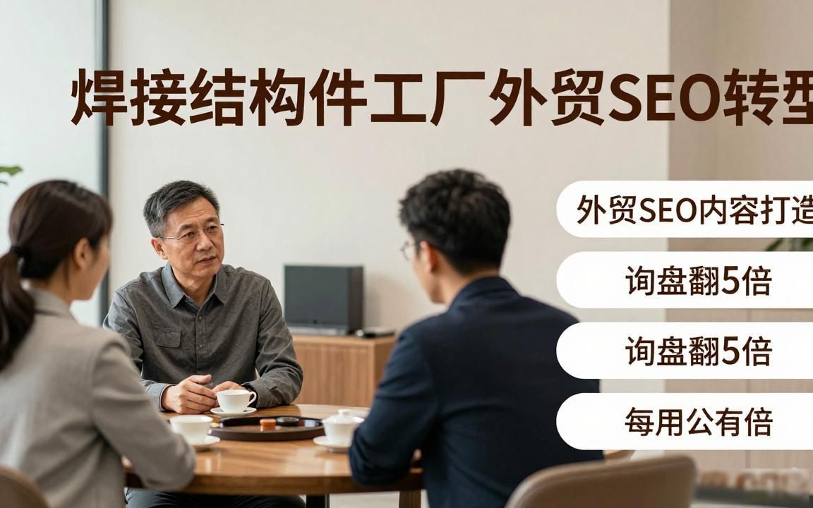 焊接结构件工厂外贸SEO获客