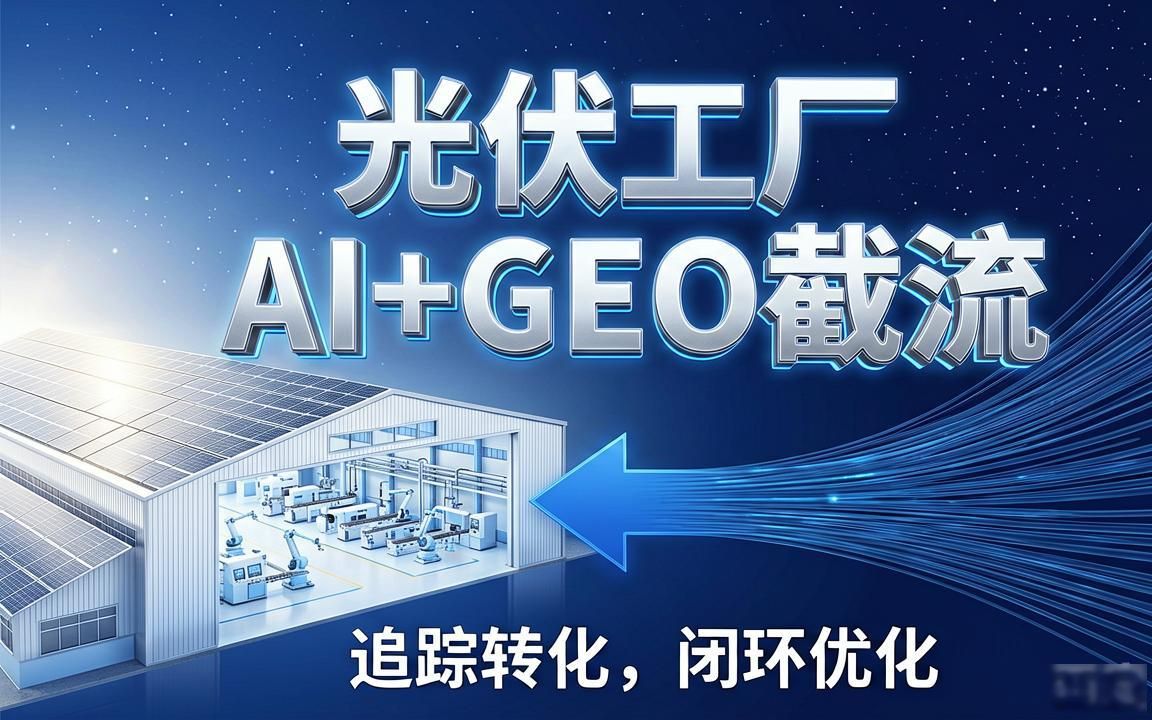 光伏组件工厂怎么做AI GEO获客