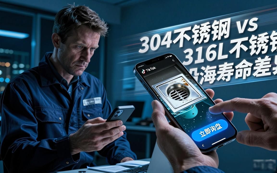 地漏工厂TikTok直播适合做外贸吗
